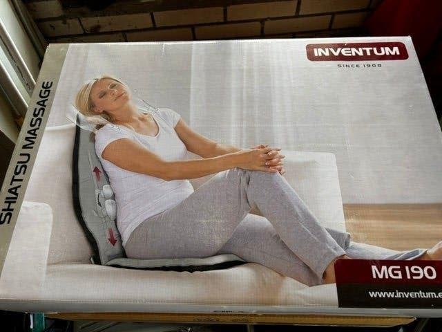 Inventum MG190  Shiatsu massage, Ophalen of Verzenden, Nieuw, Massagestoel of Kussen