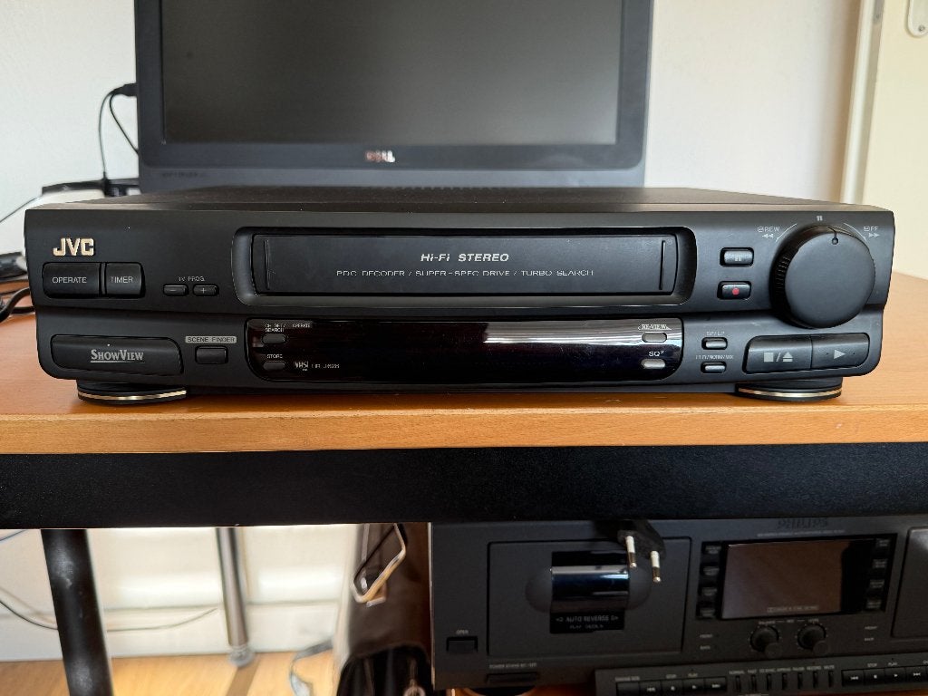 JVC HR-J628 videorecorder VHS, Ophalen of Verzenden, Zo goed als nieuw, VHS-speler of -recorder