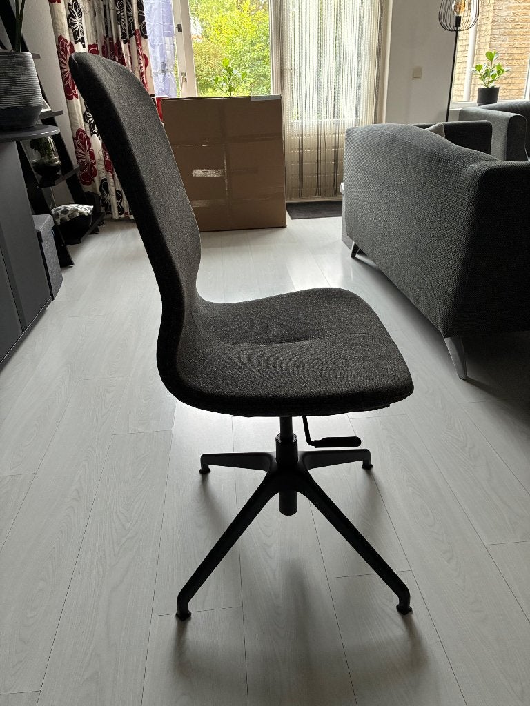 Bureaustoel Ikea, Ophalen, Gebruikt, Grijs, Bureaustoel