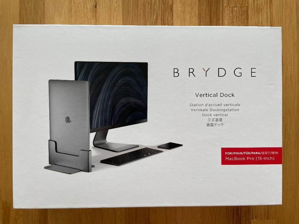 Brydge Vertical Dock MacBook Pro 15-inch, Brydge, Ophalen of Verzenden, Zo goed als nieuw, Docking station