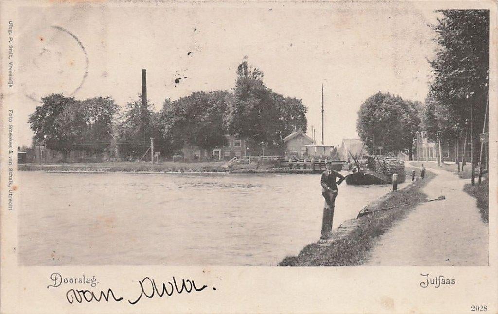 Am098 Jutphaas Doorslag 1902, Verzamelen, Verzenden, Voor 1920, Gelopen, Utrecht