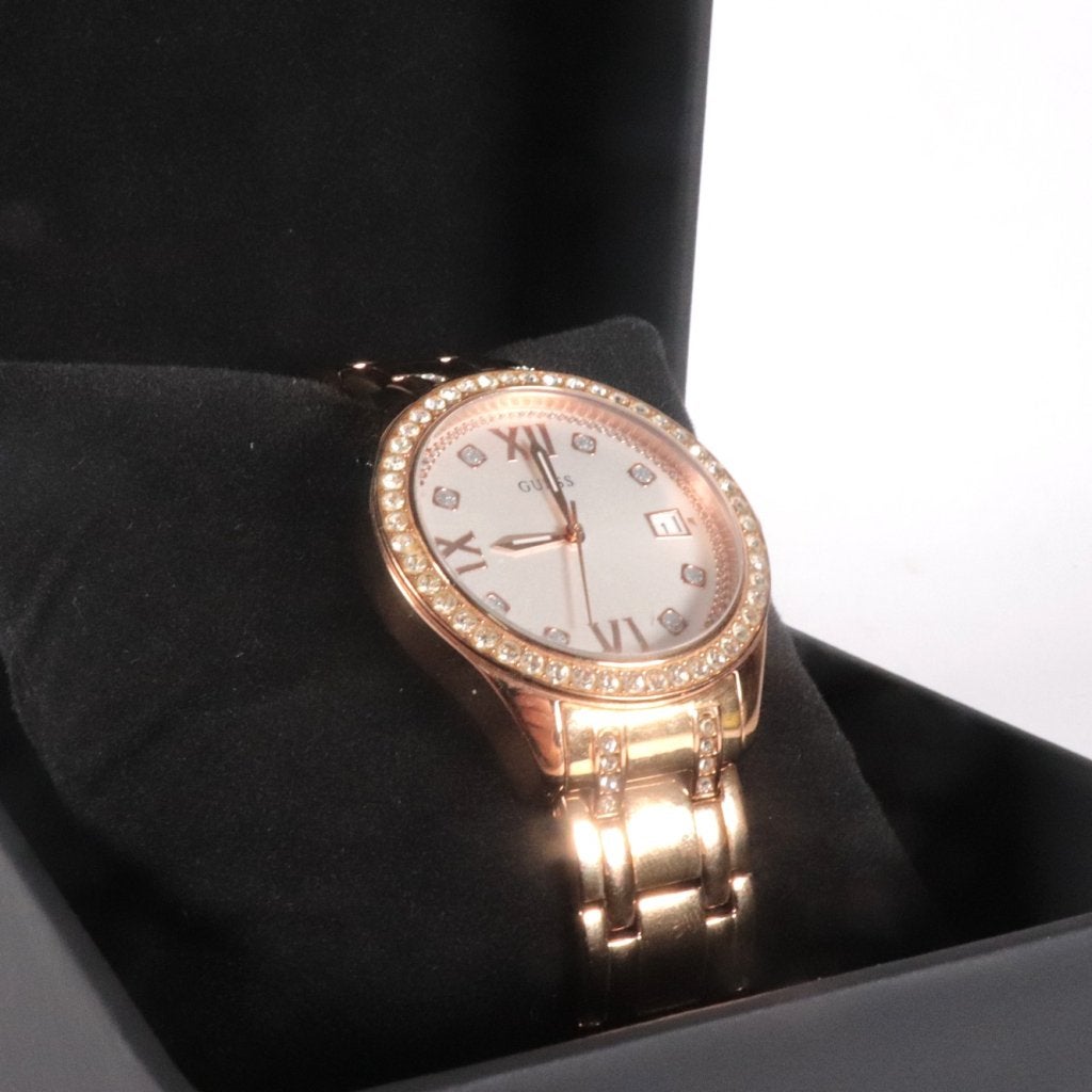 Guess Horloge Rose Goud - Nette staat, Guess, Gebruikt, Support@guess.com, 1444 South Alameda St
Los Angeles, CA 90021
USA