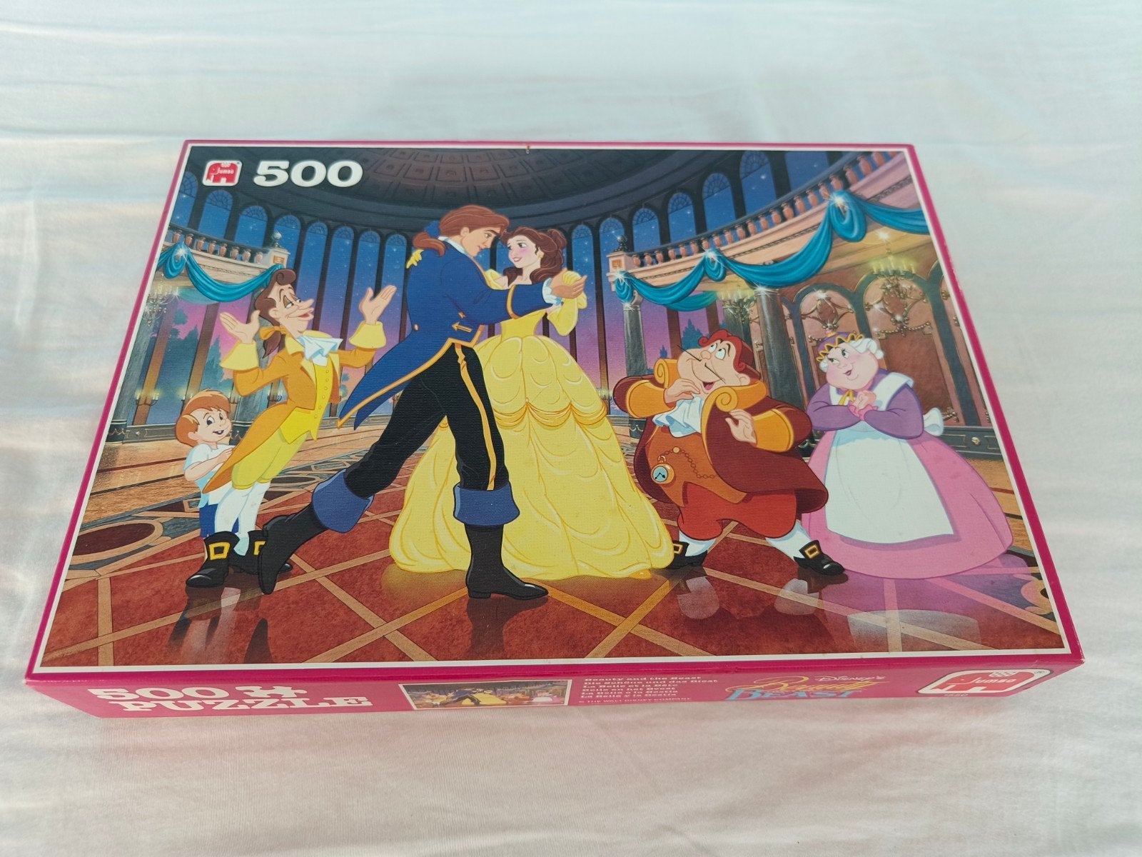 Disney Belle en het Beest 500 stukjes puzzel, Ophalen of Verzenden, Meer dan 50 stukjes, Gebruikt, 6 jaar of ouder
