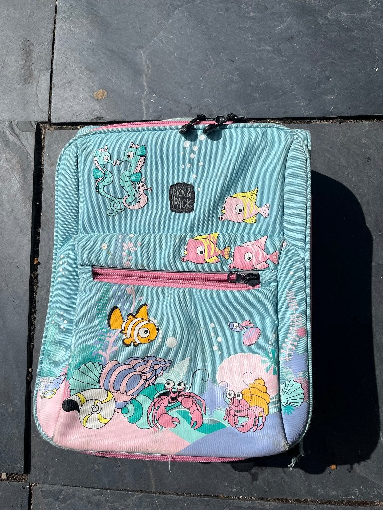 Koffertje voor kids, Ophalen, Wieltjes, Gebruikt, Hard kunststof