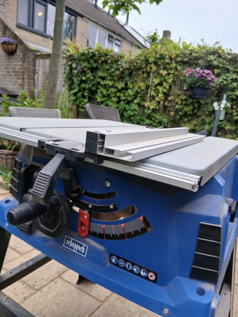 Scheppach zaagtafel, Doe-het-zelf en Verbouw, Ophalen, 1200 watt of meer, Cirkelzaag, 70 mm of meer