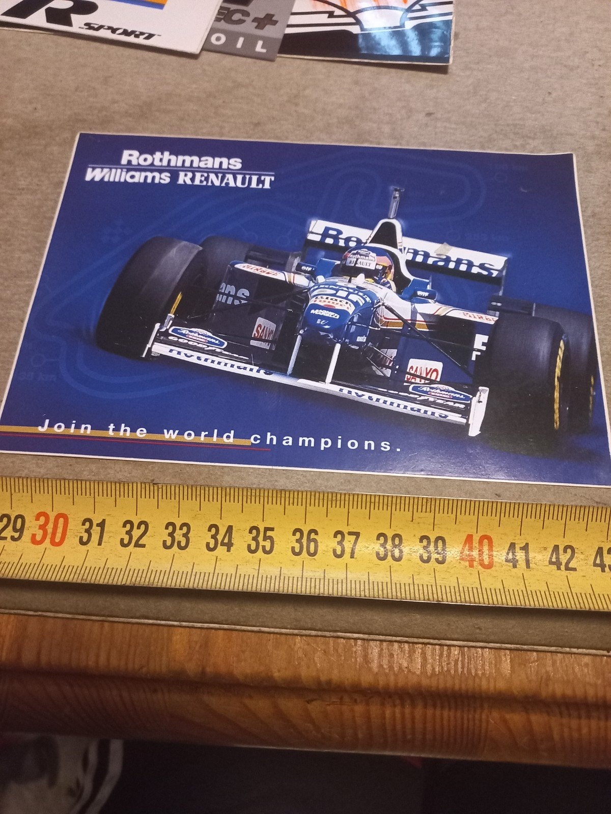 Rothmans Williams Renault F1 /Sticker, Verzamelen, Ophalen of Verzenden, Zo goed als nieuw