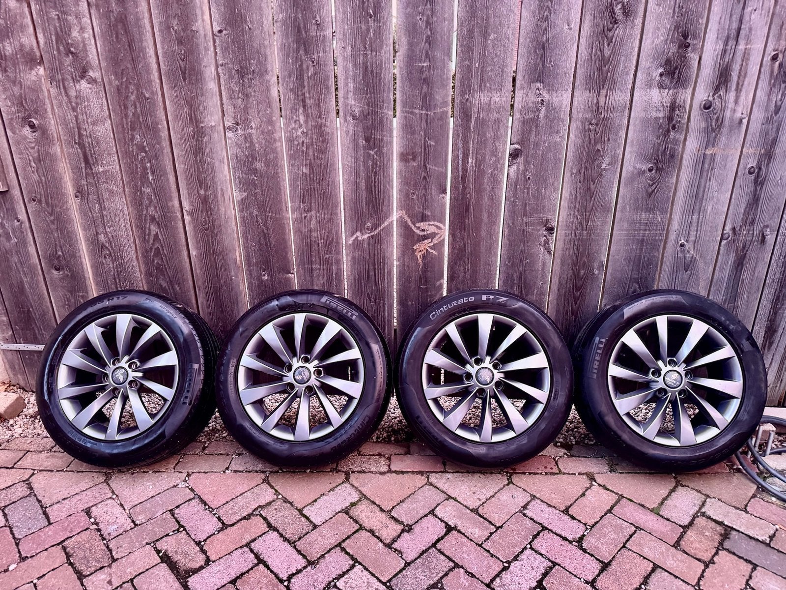 Lichtmetalen velgen 17 inch 5x120 VW, Ophalen
