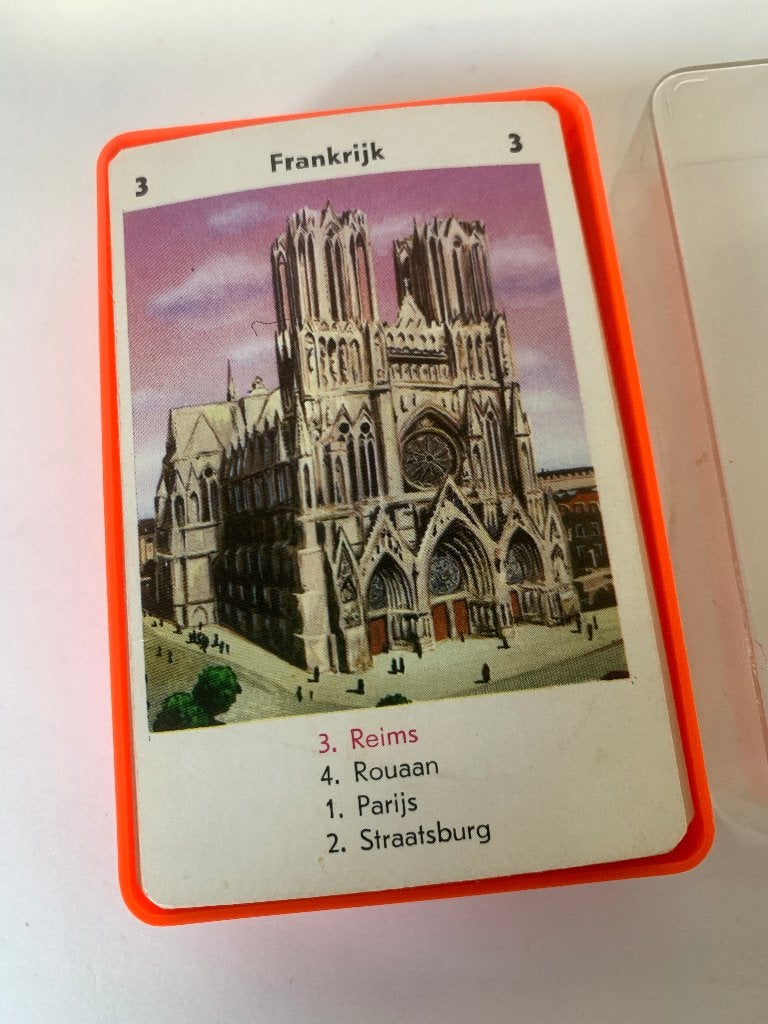 Landen Europa Kwartet - Educatief en Leuk!, Verzamelen, Speelkaarten, Jokers en Kwartetten, Ophalen of Verzenden, Gebruikt, Kwartet(ten)