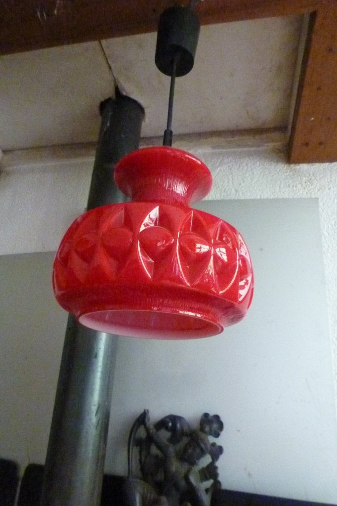 PEILL&PUTZLER,HANGLAMP,POP,sixties,zeventies,vintage, Gebruikt, Glas, POP,SIXTIES,ZEVENTIES,MID-CENTURY,SPACE AGE, E27 (groot)