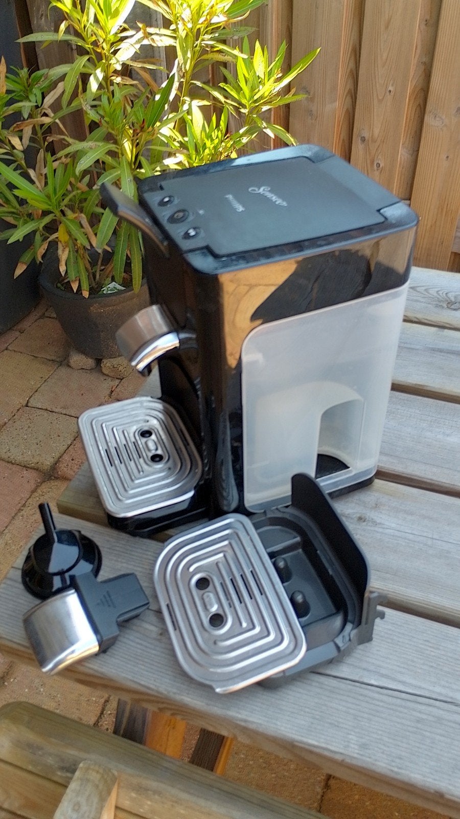 Senseo koffiezetapparaat - Werkt nog goed, Ophalen, Gebruikt, Koffiemachine, Koffiepads en cups