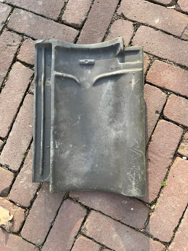 Verbeterde hollandse dakpannen, Doe-het-zelf en Verbouw, Dakpannen en Dakbedekking, Steen of Klei, Blauw, Ophalen of Verzenden