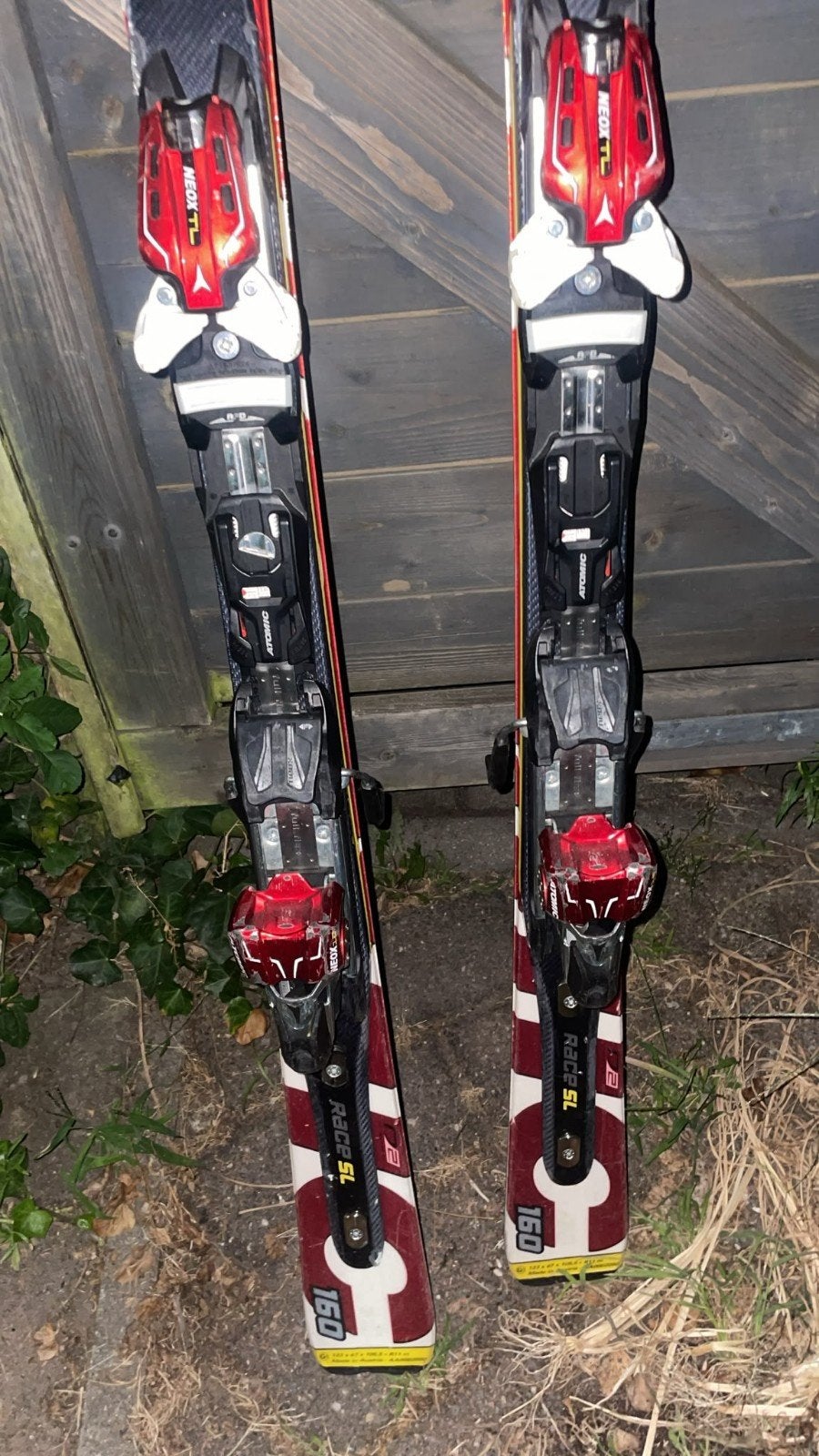 Atomic Race SL 160 cm ski's - Zo goed als nieuw, Ophalen of Verzenden