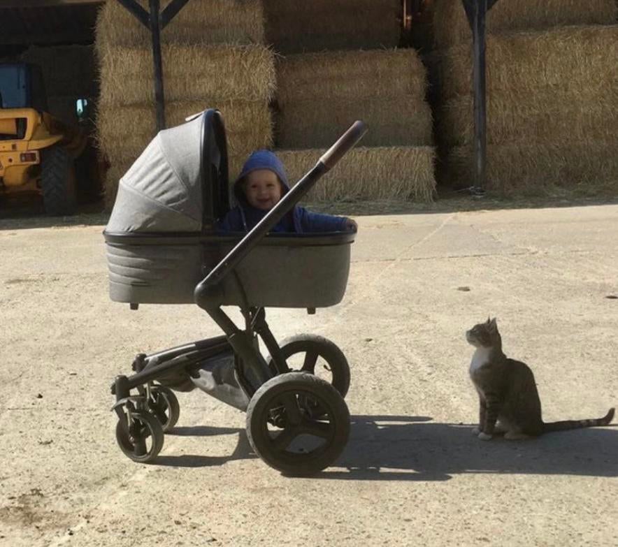 Kidsriver 3 in 1 kinderwagen - Compleet!, Overige merken, Ophalen of Verzenden, Zo goed als nieuw, Combiwagen