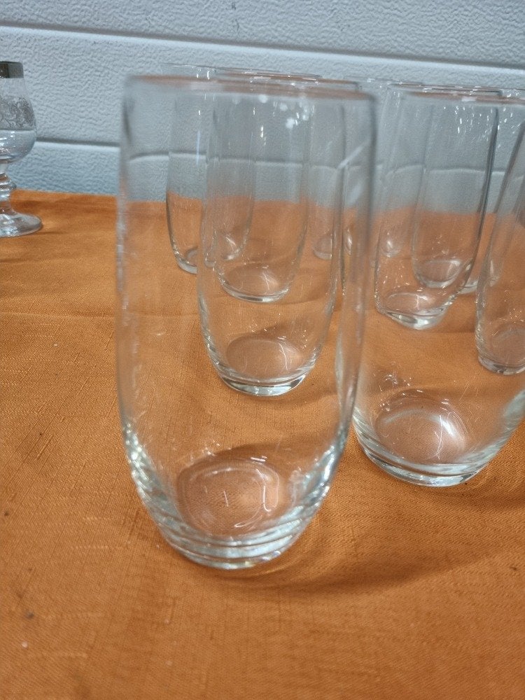 longdrink glazen 9 stuks, Verzamelen, Glas en Borrelglaasjes, Ophalen of Verzenden, 'T Olde Gre-j, Info@toldegrej.nl, Endepoelstraat 20f Didam