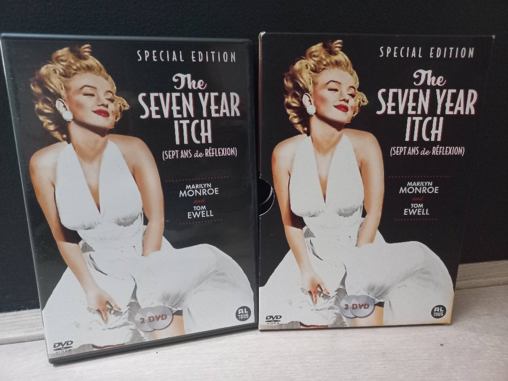 The Seven Year Itch (1955) 2xDVD BOX Marilyn Monroe CLASSIC, Cd's en Dvd's, Dvd's | Klassiekers, Zo goed als nieuw, Komedie, 1940 tot 1960