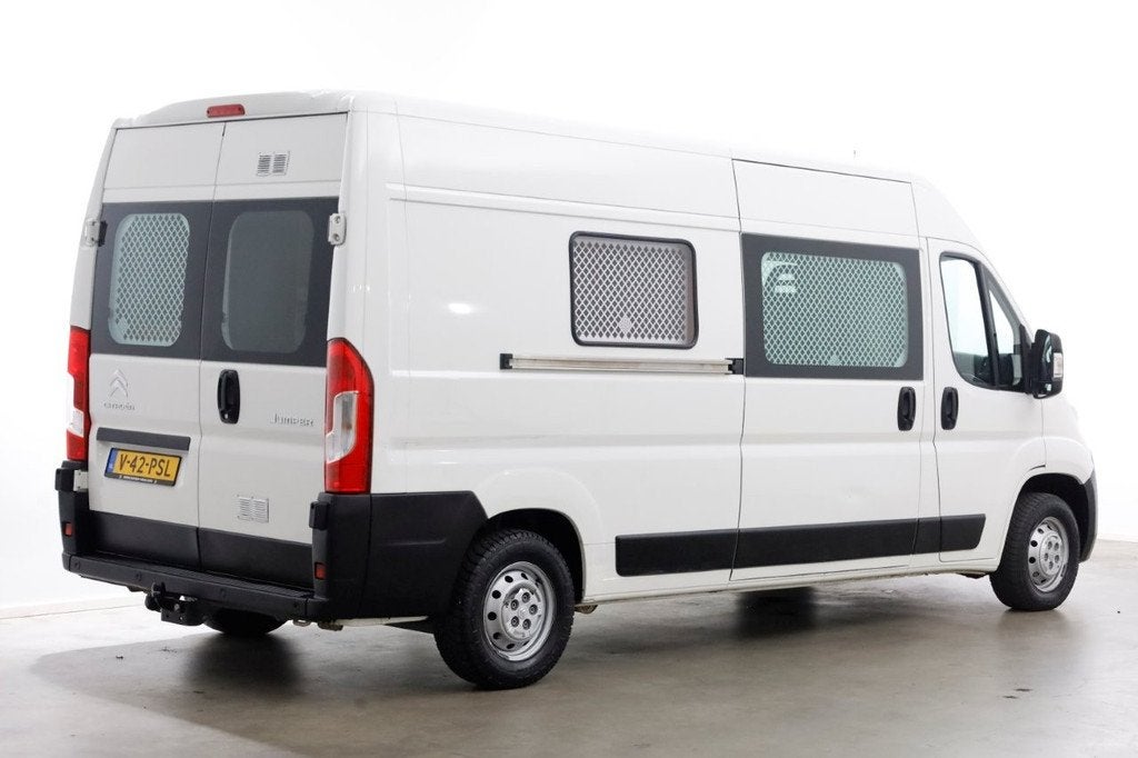 Citroën Jumper 35 2.0 BlueHDi 130pk Euro6 L3H2 Airco/Navi/C, Auto's, Voorwielaandrijving, Parkeersensor, Gebruikt, Euro 6