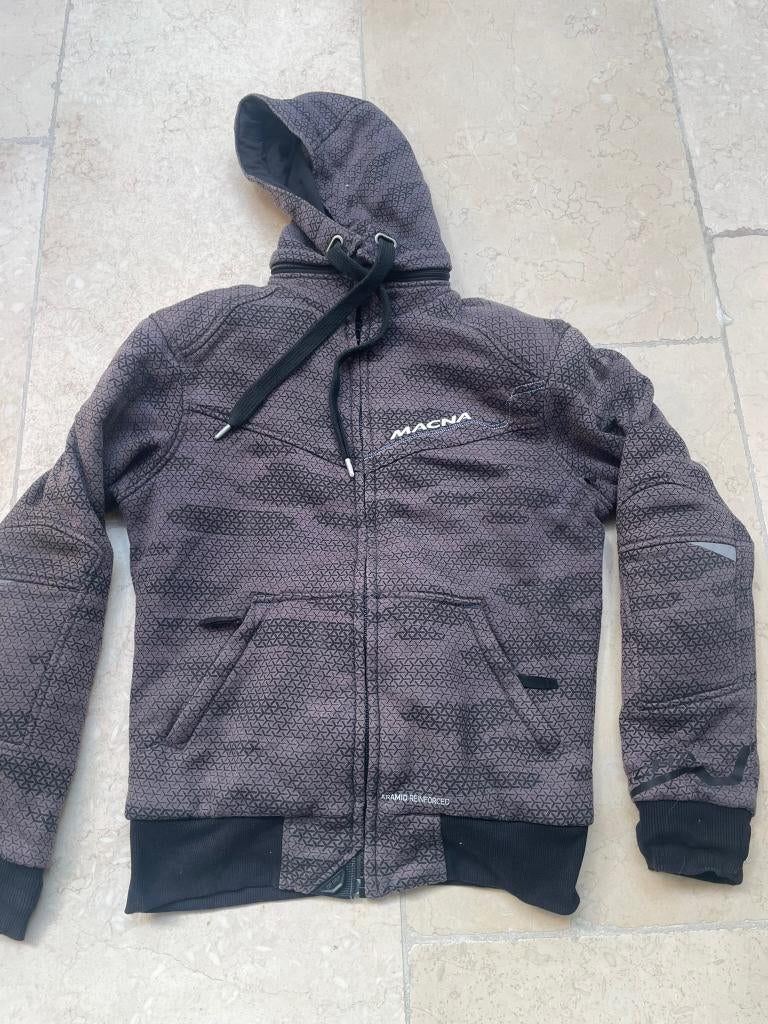 Macna Graphite motorhoodie maat S - Heren, Motoren, Kleding | Motorkleding, Jas | textiel, Heren, Ophalen of Verzenden, Nieuw zonder kaartje