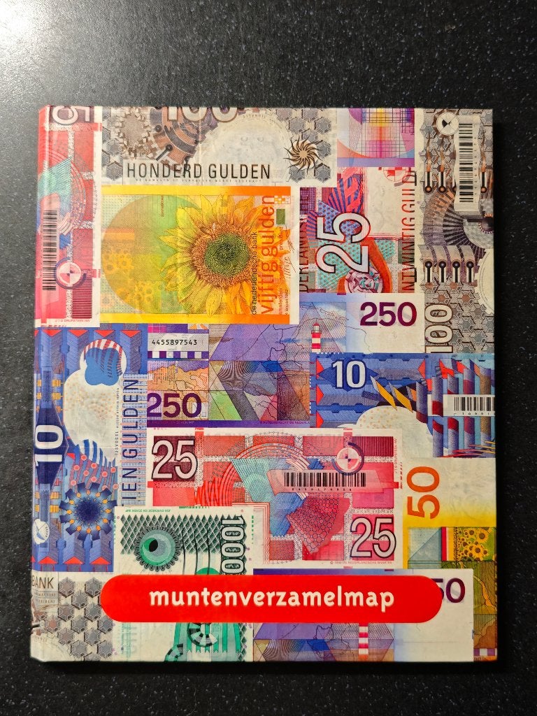 Verzamelmap guldens met inhoud, Postzegels en Munten, Ophalen, Nederland, Munten