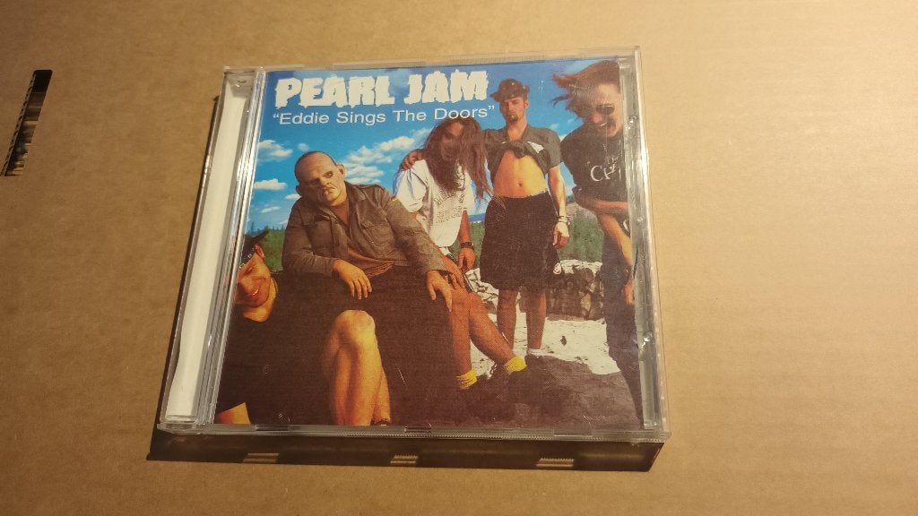 Pearl Jam CD "Eddie sings the Doors", Ophalen of Verzenden, Zo goed als nieuw, Poprock