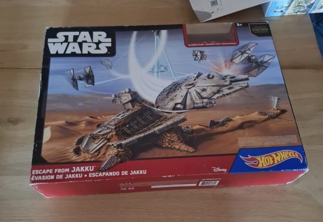 Star Wars Hot Wheels Escape From Jakku Speelset, Ophalen of Verzenden, Nieuw