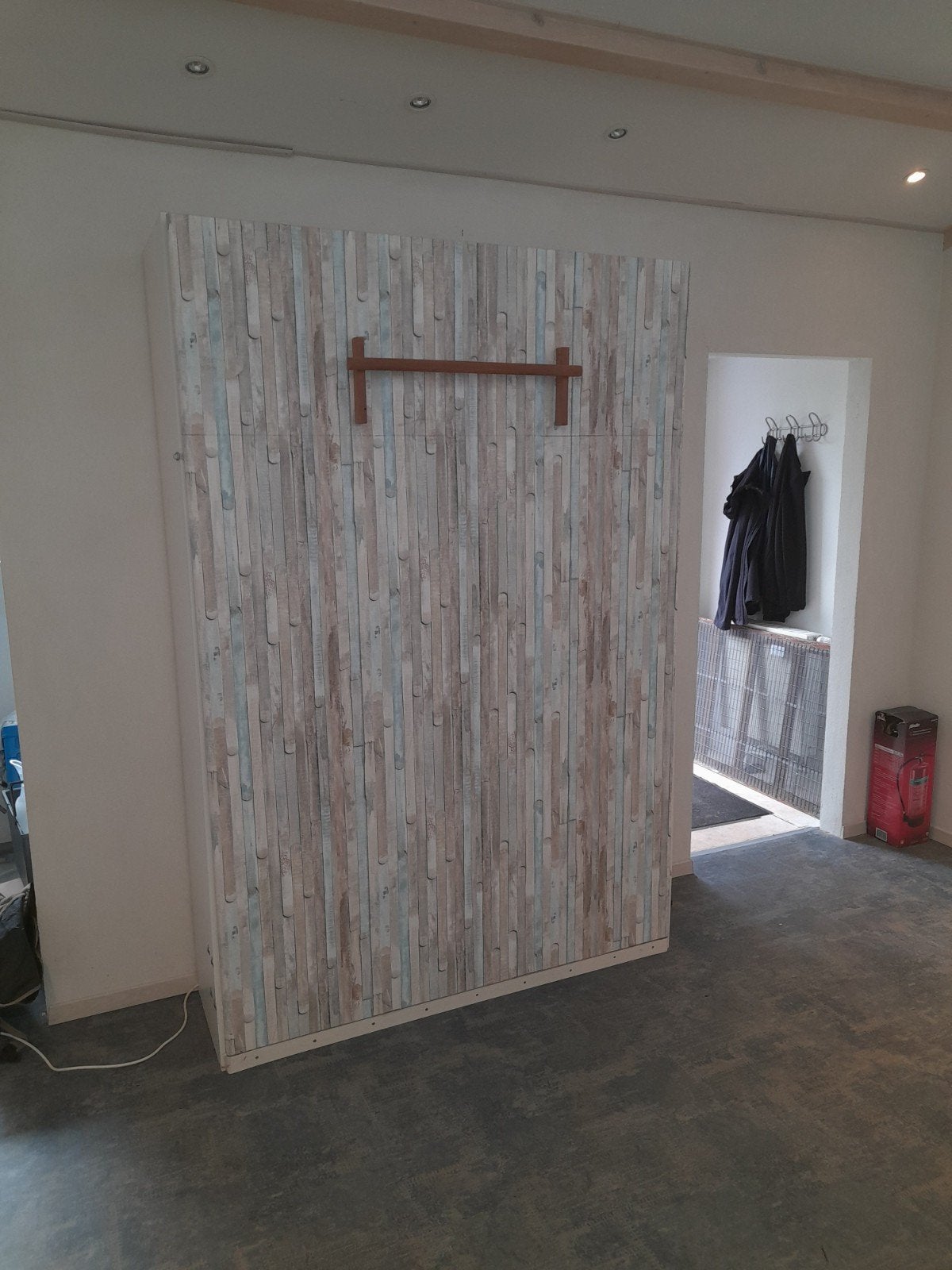 voor je studentenkamer, opklapbed,, Ophalen, Gebruikt, Tweepersoons, 140 cm