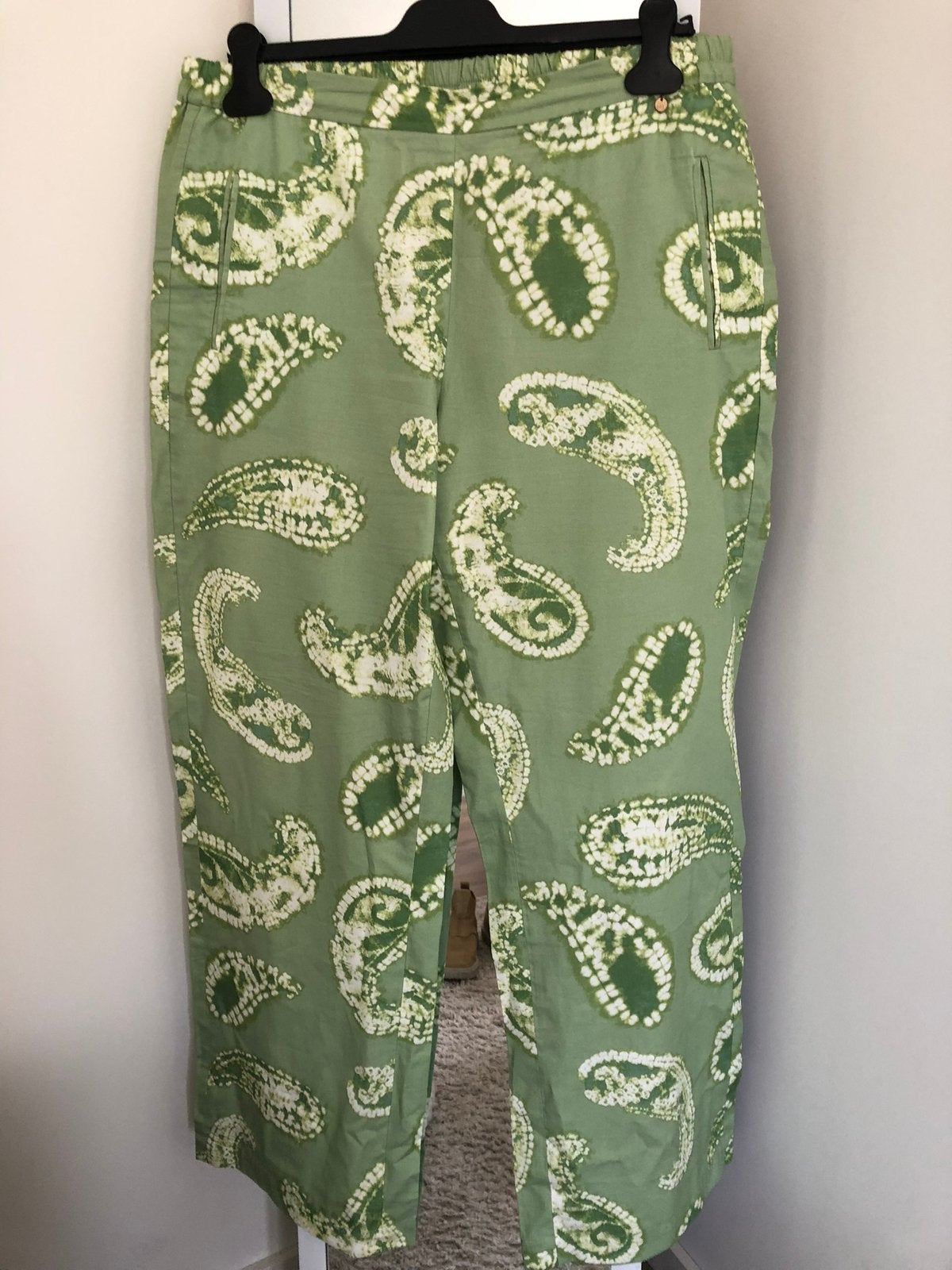 Nieuw Riverwoods batik broek mt 44 groen katoen, Maat 42/44 (L), Nieuw, Ophalen of Verzenden, Lang