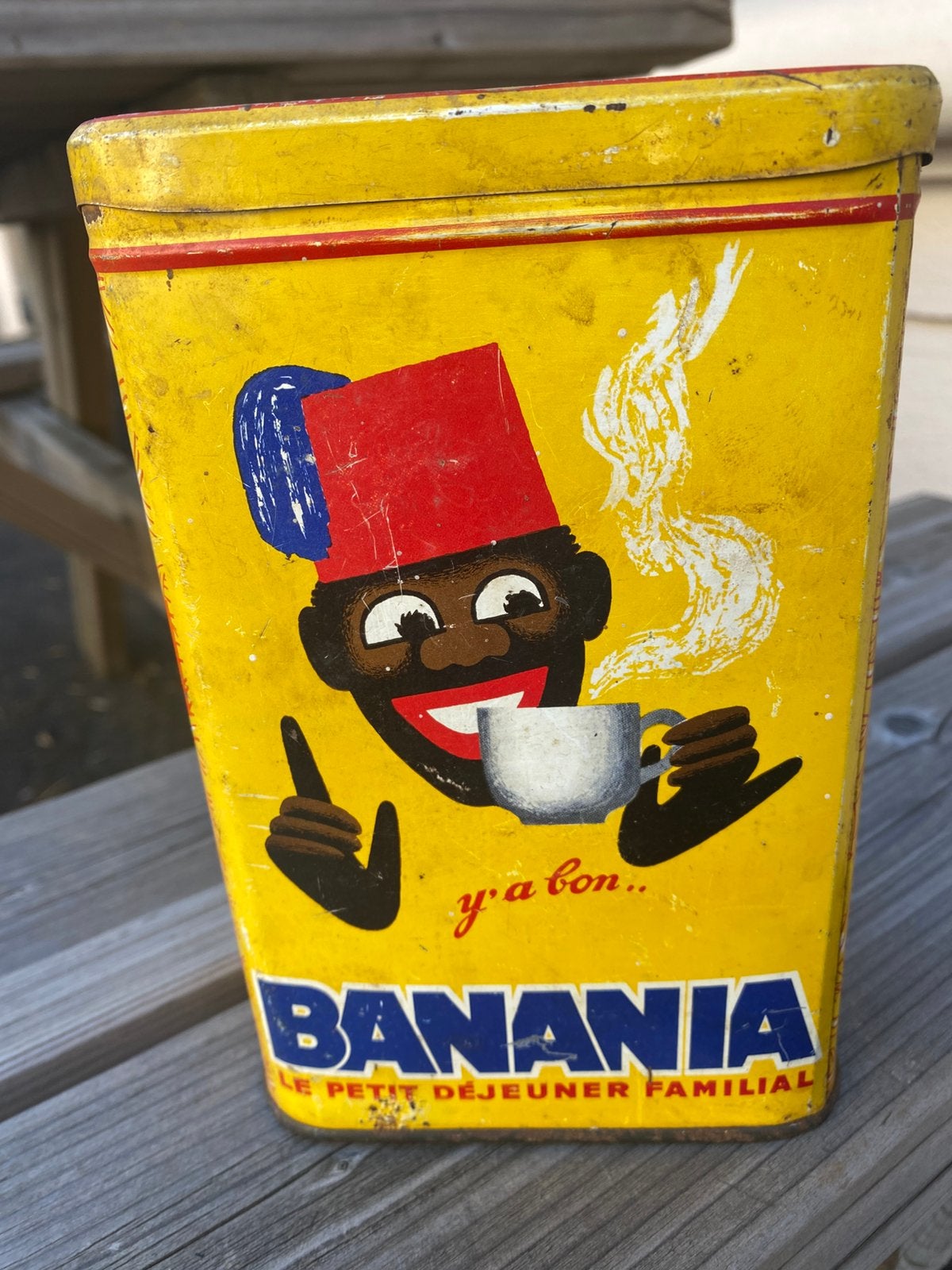 Mooi banania blik, Ophalen of Verzenden, Zo goed als nieuw, Overige