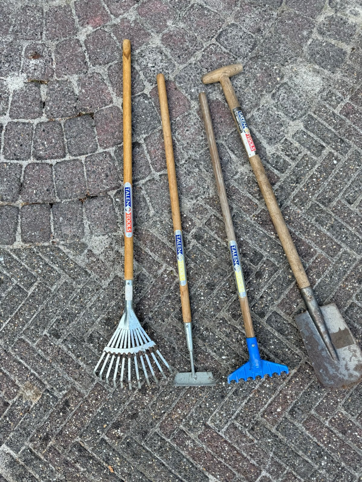 Kinder Talen Tools tuingereedschap set, Tuin en Terras, Hand-tuingereedschap, Ophalen, Gebruikt, Hark