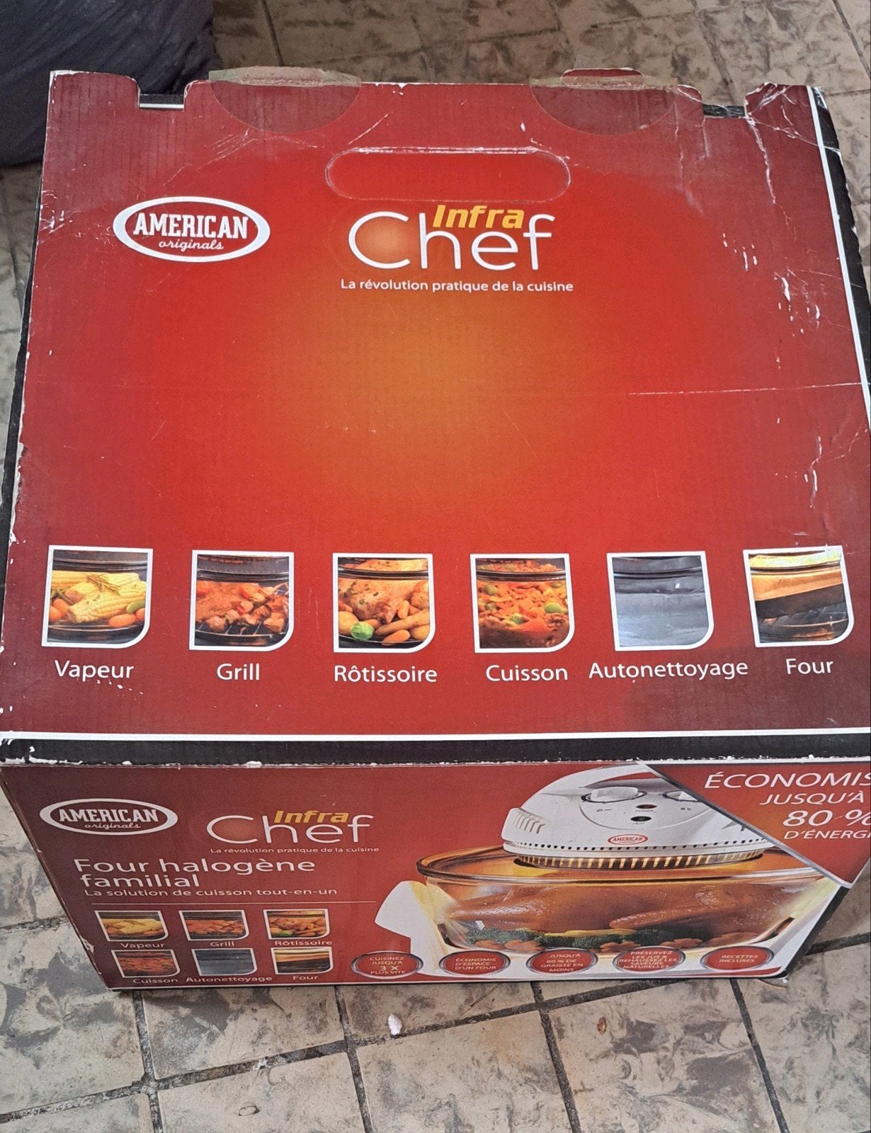 American Originals Infra Chef Halogeenoven, Ophalen, Hete lucht, Onbekend, Halogeenoven