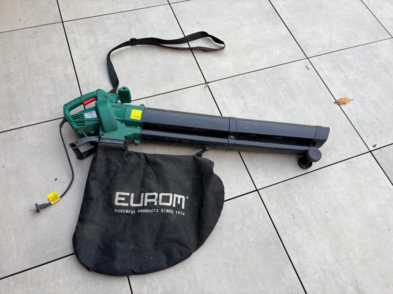 Bladblazer/ bladzuiger, Tuin en Terras, Ophalen, Gebruikt, Elektrisch
