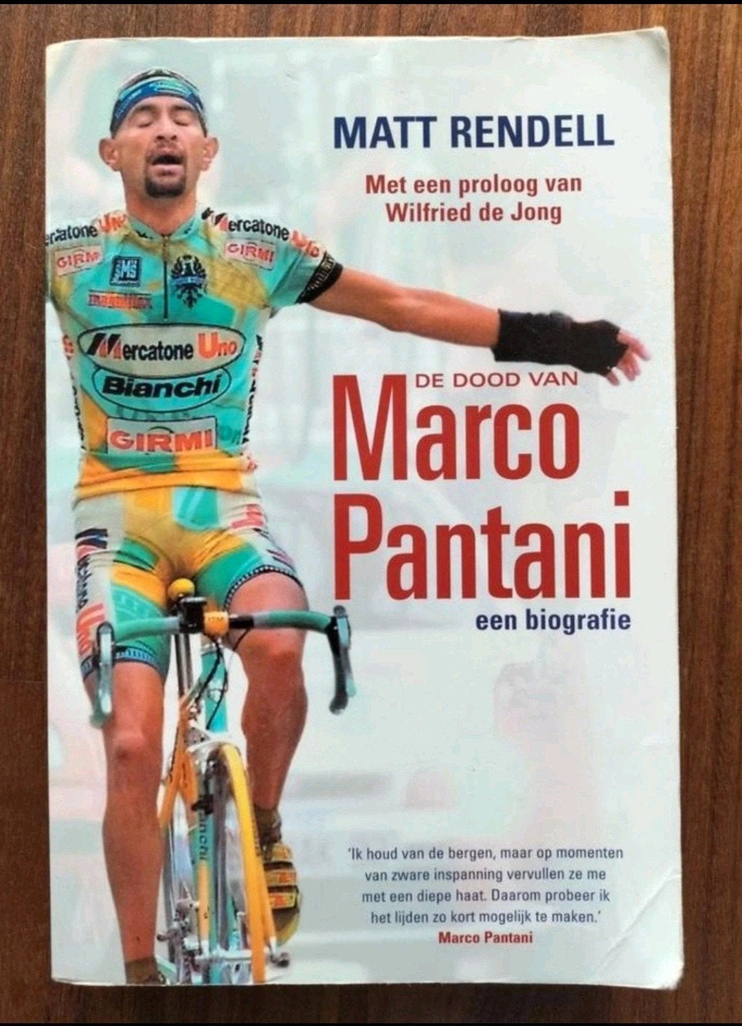 De tragische dood van wielrenner Marco Pantani (Biografie), Boeken, Gelezen, Ophalen of Verzenden, Matt Rendell, Lopen en Fietsen