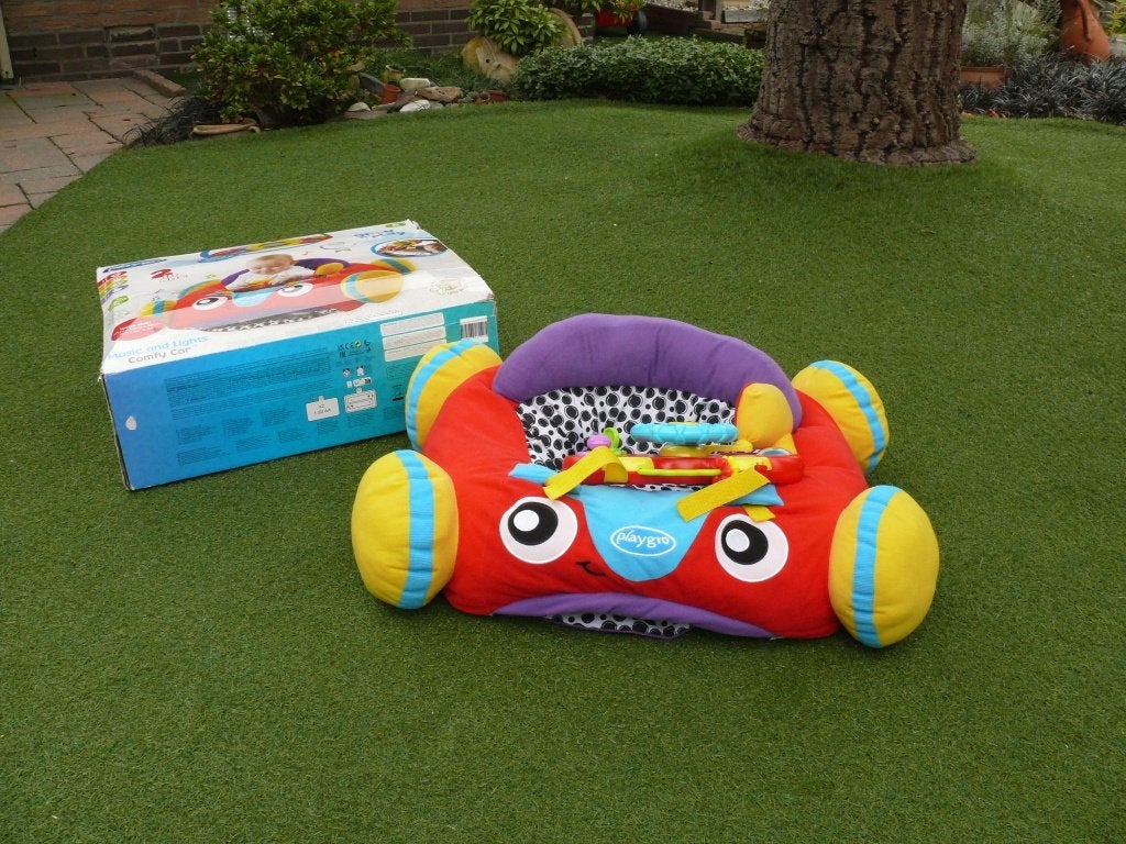 Playgro Comfy car met muziek en licht - als nieuw, Ophalen of Verzenden, Zo goed als nieuw, Overige typen
