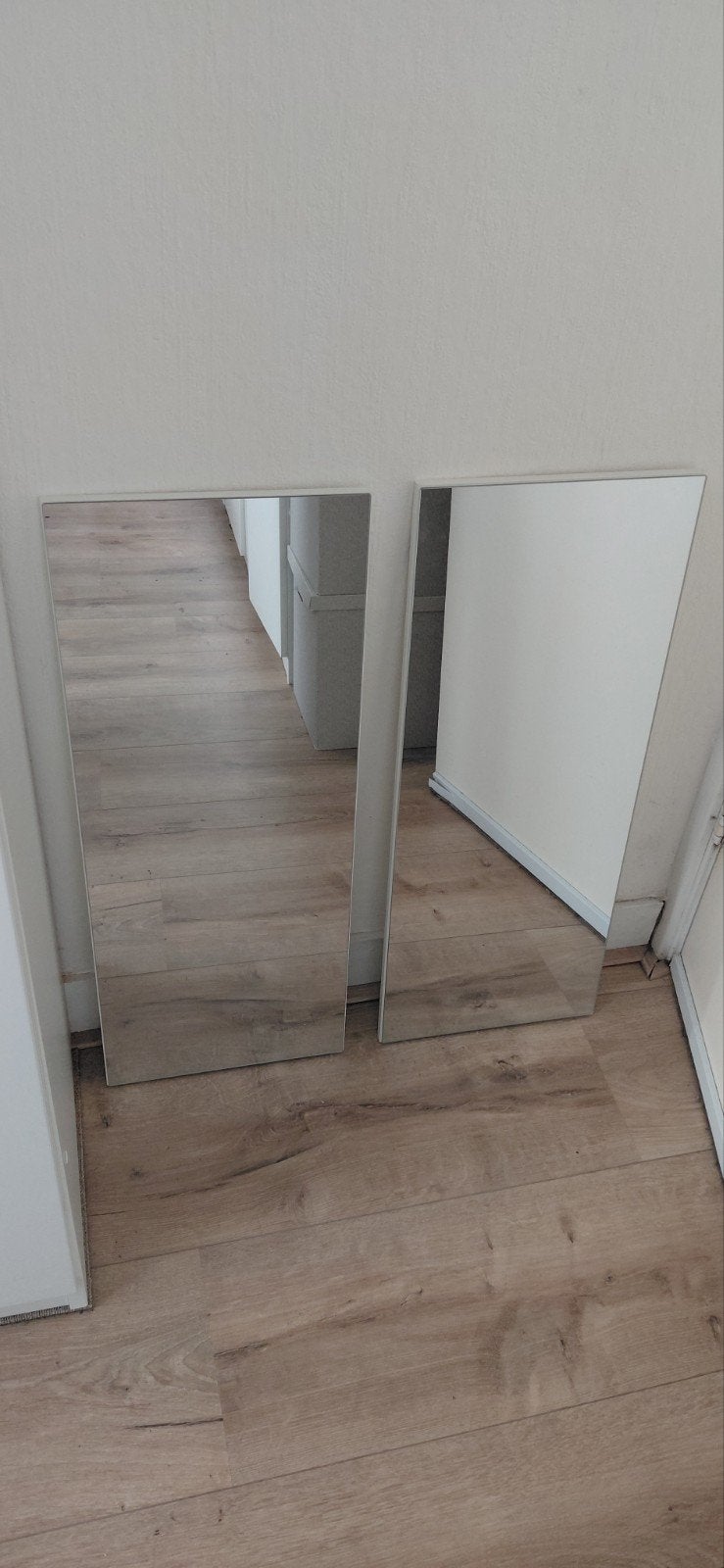 2 spiegeldeuren voor IKEA ENHET 16,5x75x60 cm, Ophalen, Minder dan 50 cm, Nieuw, Minder dan 100 cm
