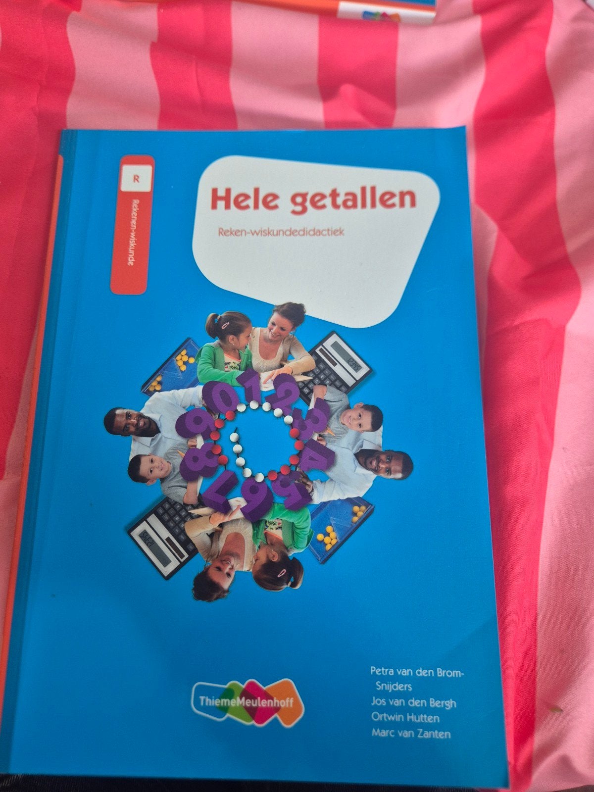 Hele getallen- Jos van den Bergh, Ophalen, Zo goed als nieuw, HBO, Jos van den Bergh; Ortwin Hutten; Marc van Zanten; Petra van ...