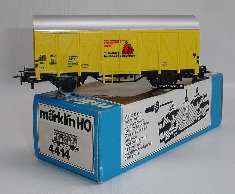 Märklin 4414 Twentse Huishoud Hobbybeurs Koelwagen NL !, Wisselstroom, Ophalen of Verzenden, Märklin, Nieuw