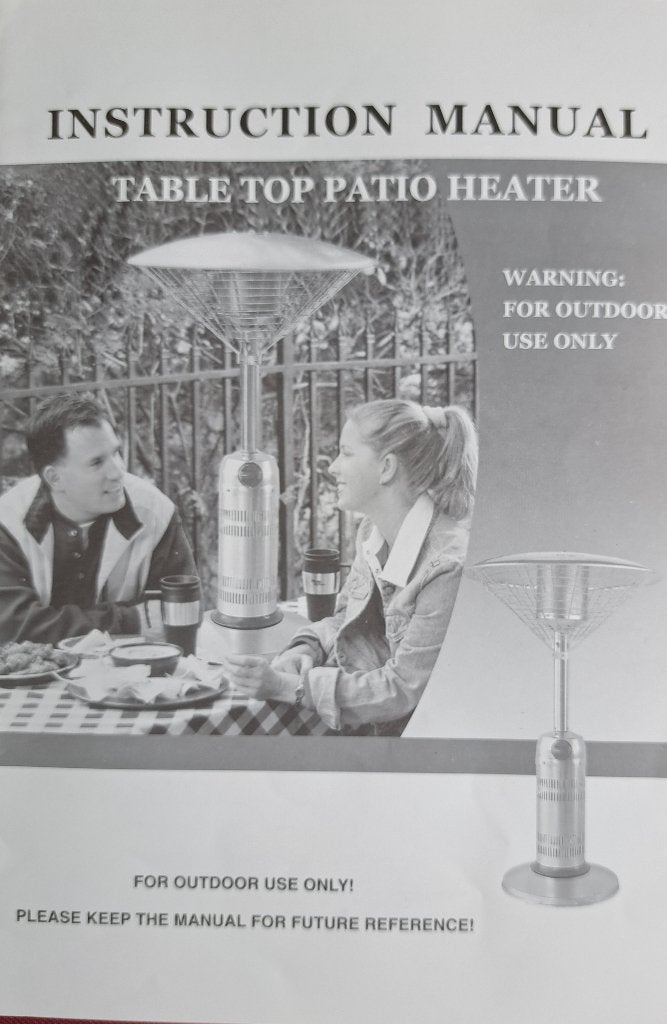 Tafelmodel Terrasverwarmer, Tuin en Terras, Ophalen of Verzenden, Nieuw