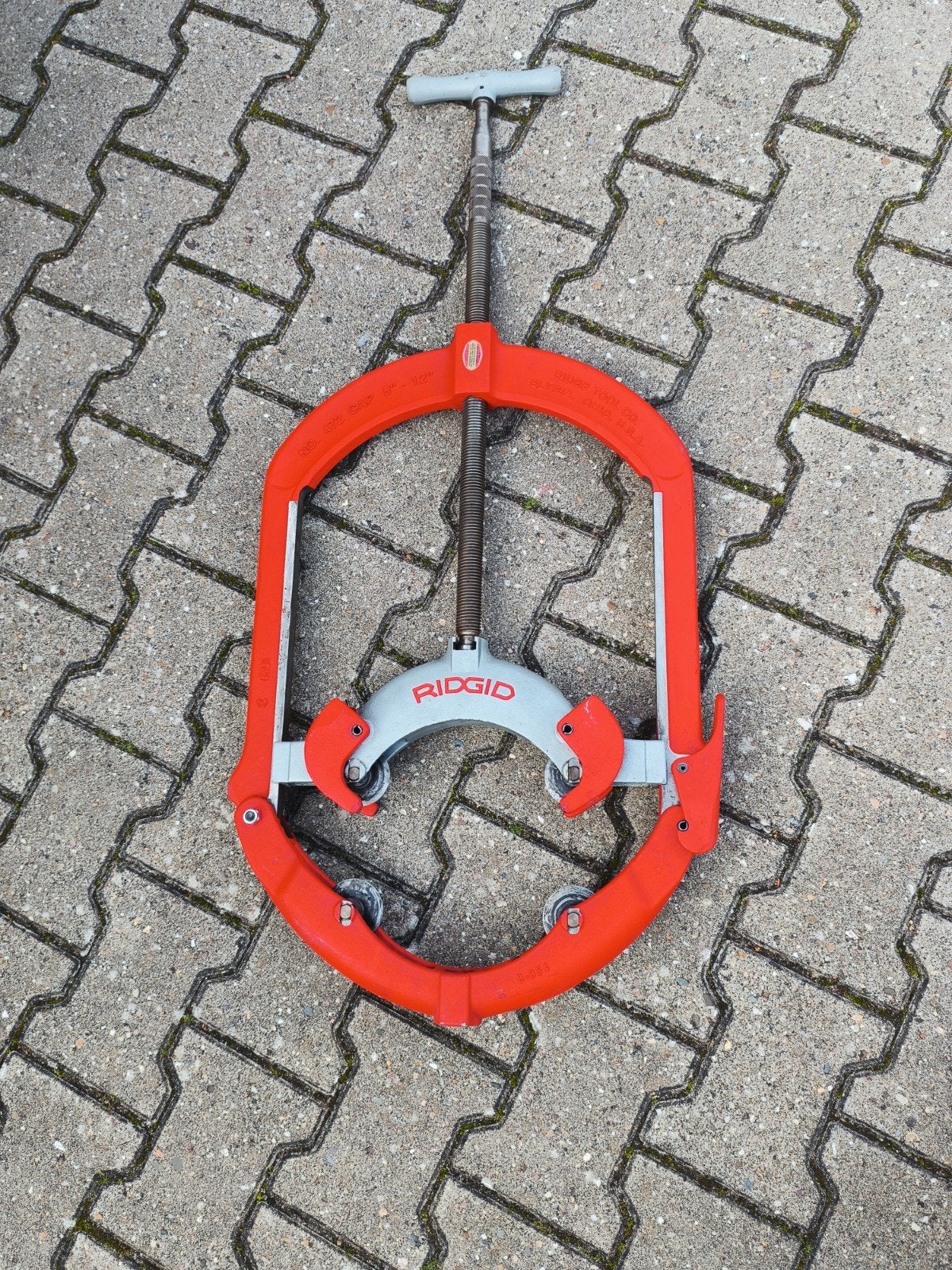 Ridgid No. 472 Pijpsnijder - 8"-12" (200-300mm), Ophalen, Gebruikt, Snijgereedschap, Ridgid