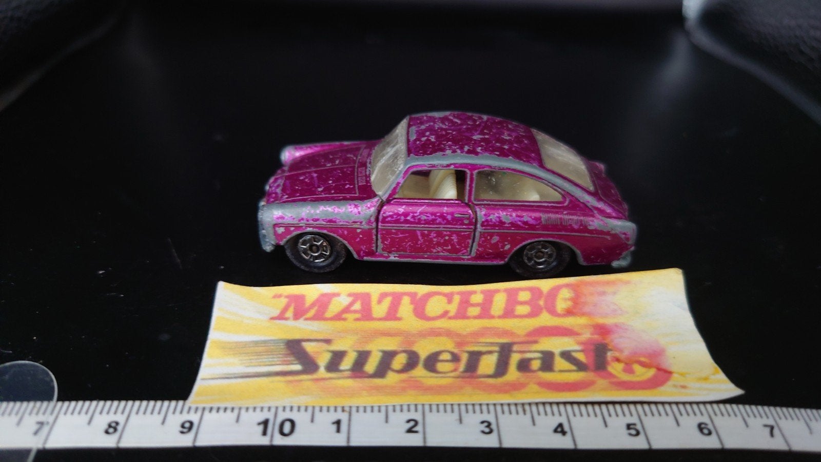 Matchbox Lesney Superfast nr.67 Volkswagen 1600 TL, Ophalen of Verzenden, Gebruikt, Auto, Matchbox