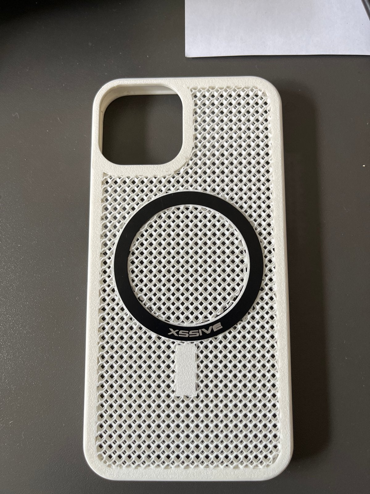 XSSIVE iPhone 14 Pro Max Hoesje met MagSafe - Wit, Kunststof, IPhone 14 Pro Max, MagSafe, Overige merken