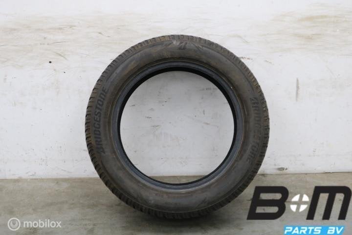 1 x 2055516 91H Bridgestone Blizzak LM005 met 5mm 205 55 16, Gebruikt, Band(en)