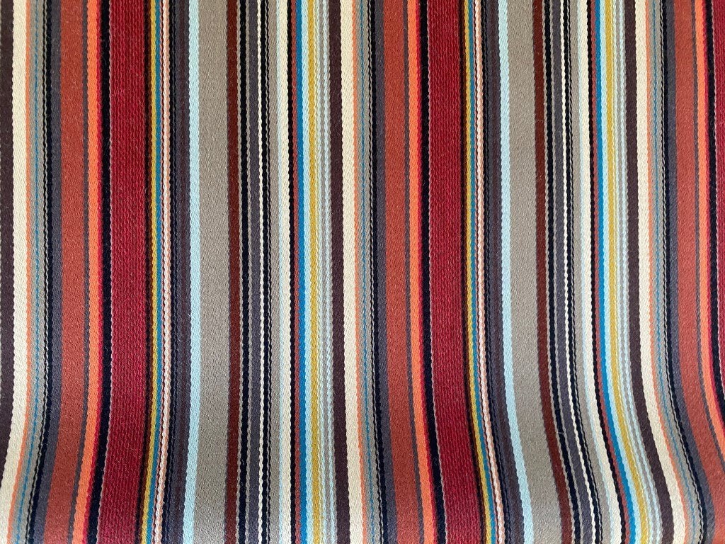 Maharam Stripes 007 by Paul Smith; 5,5 mtr LUXE meubelstof, Wol, Overige kleuren, 120 cm of meer, Ophalen of Verzenden