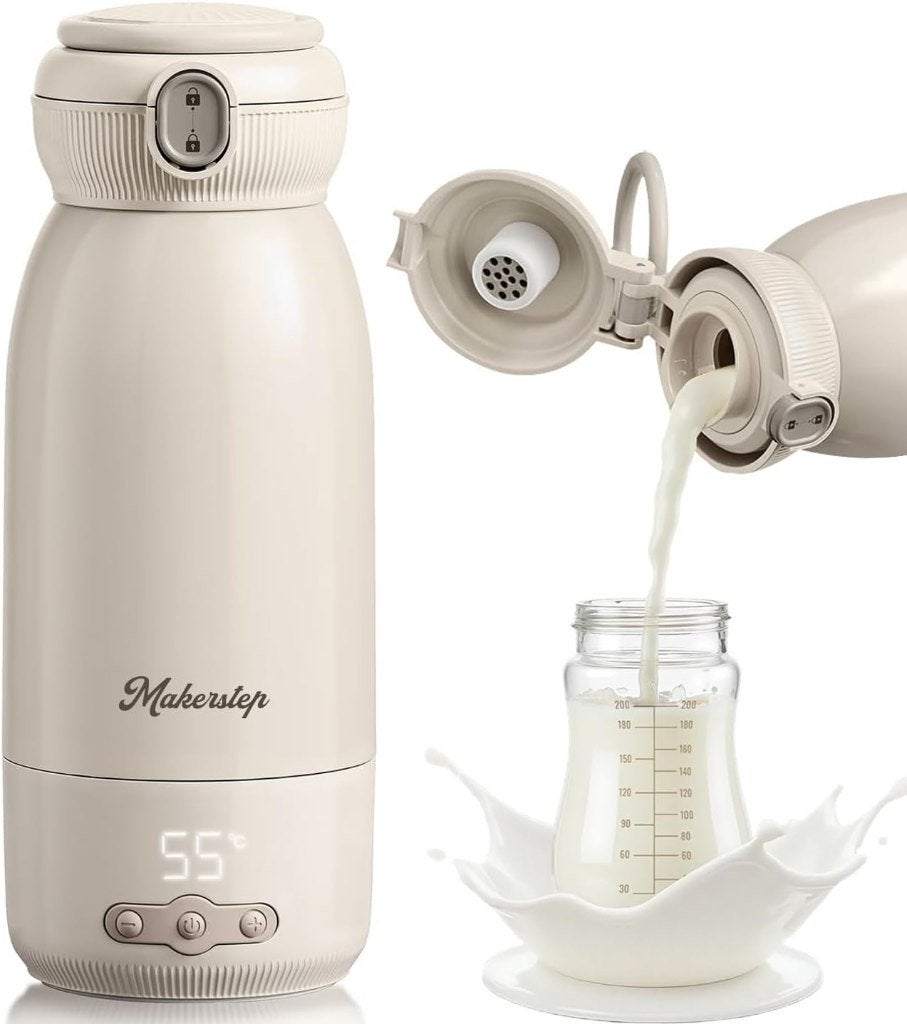 Draagbare flesverwarmer voor baby, Automatisch, Nieuw, Ophalen of Verzenden, Flessen- of potjesverwarmer