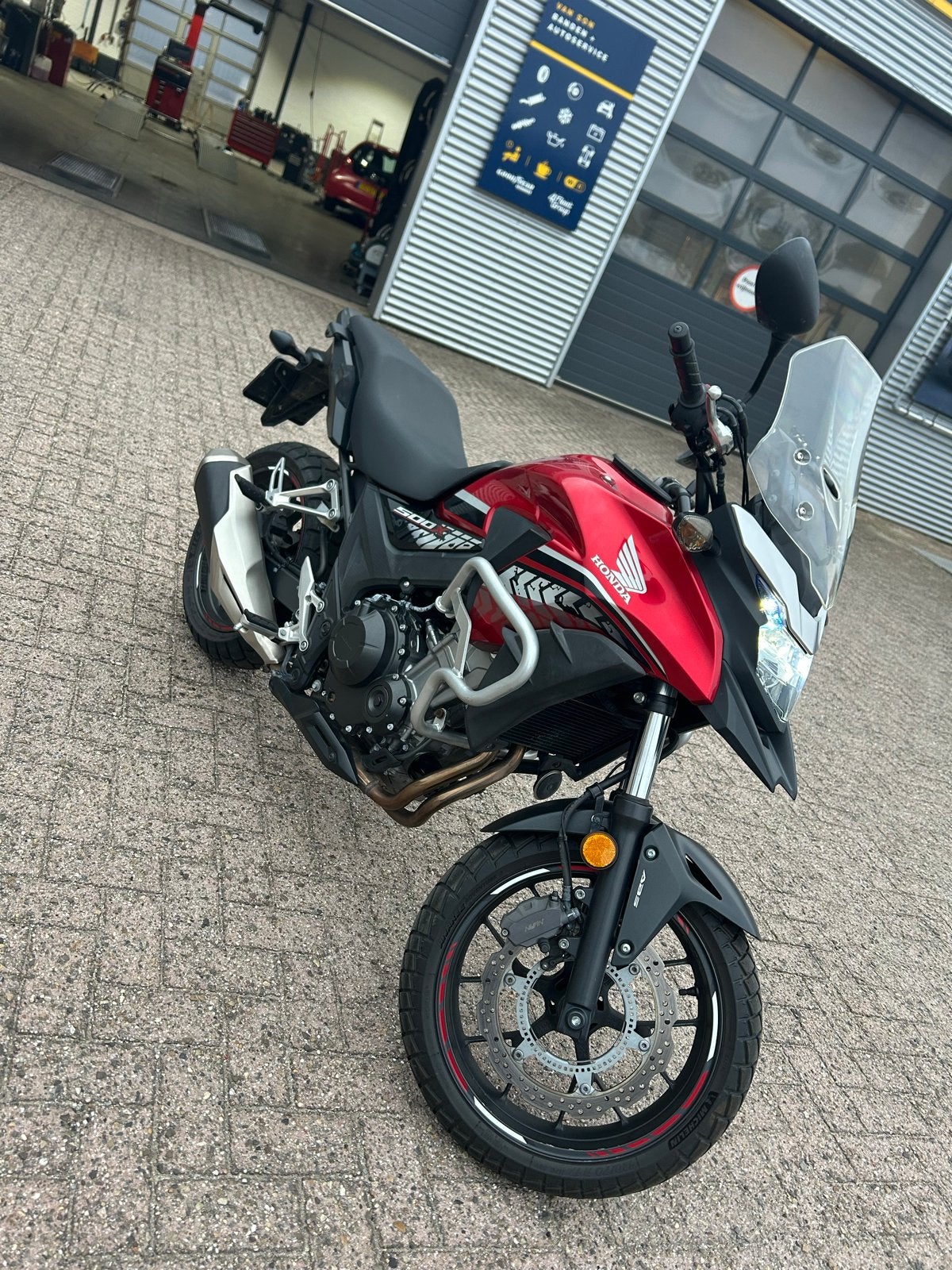 Honda CB500X 2017 - Nette staat, veel vernieuwd!, 2 cilinders, Gebruikt, Particulier, Toermotor