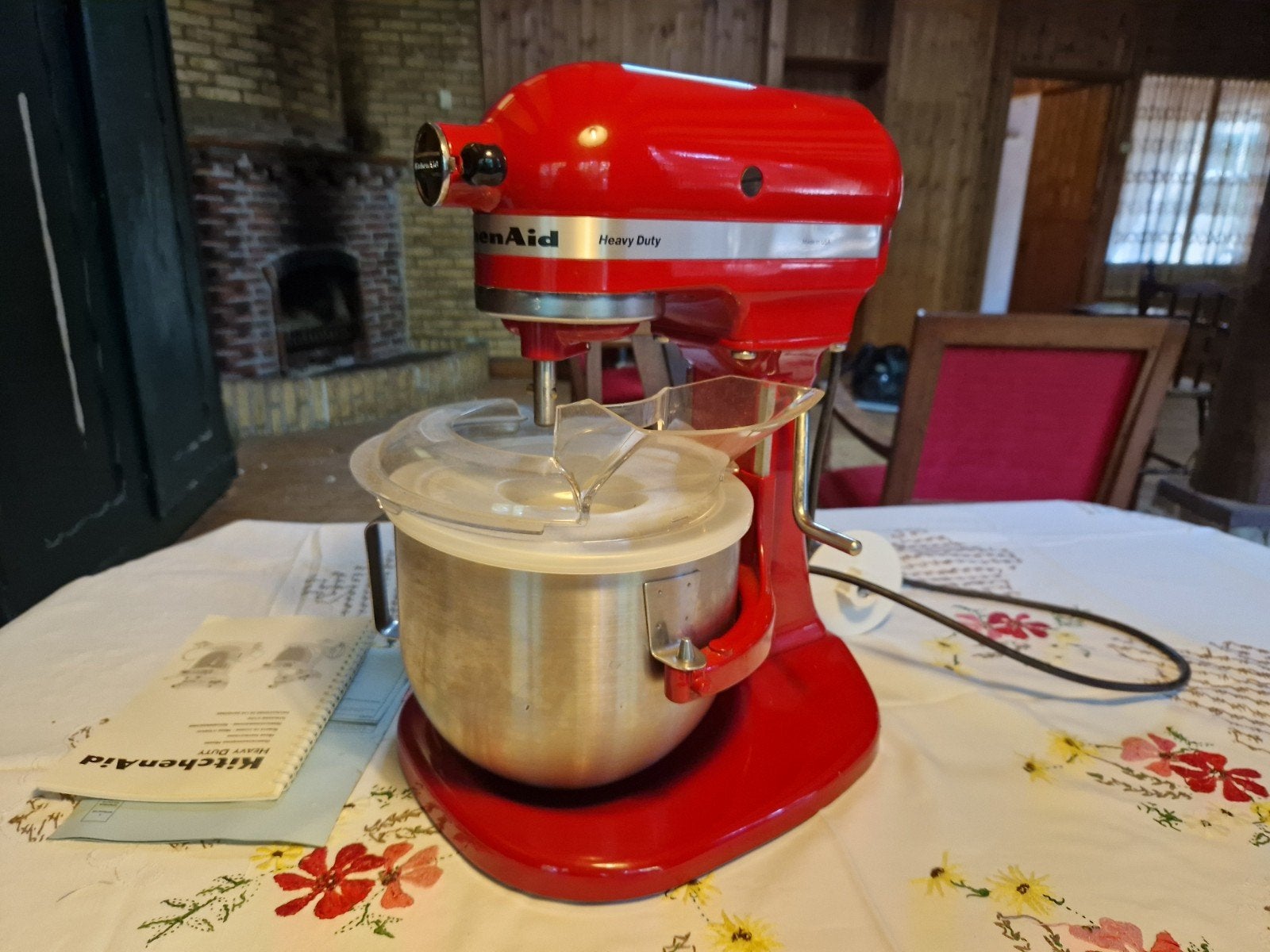 Kitchen aid heavy duty, 4 liter of meer, Ophalen, Zo goed als nieuw, 3 snelheden of meer