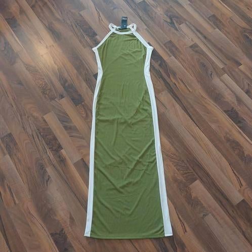 Groene jurk van Scamm, Maat S/M, nieuwe, Ophalen of Verzenden, Nieuw, Groen, Onder de knie