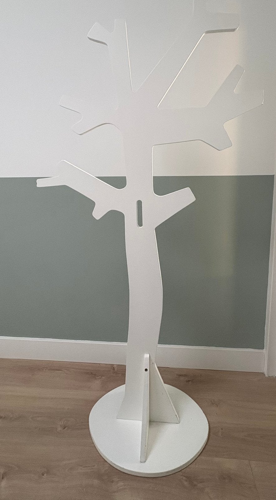 Houten kapstokboom (160 cm), Huis en Inrichting, Woonaccessoires | Kapstokken, Ophalen, Zo goed als nieuw, Staande kapstok, 150 tot 200 cm