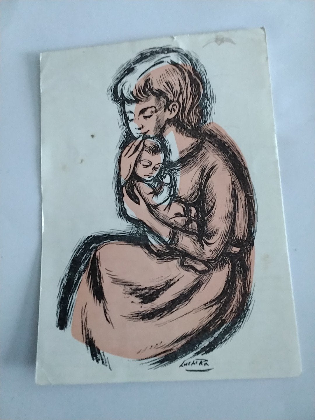 MOEDER EN KIND, Ophalen of Verzenden, Voor 1920, Kinderen