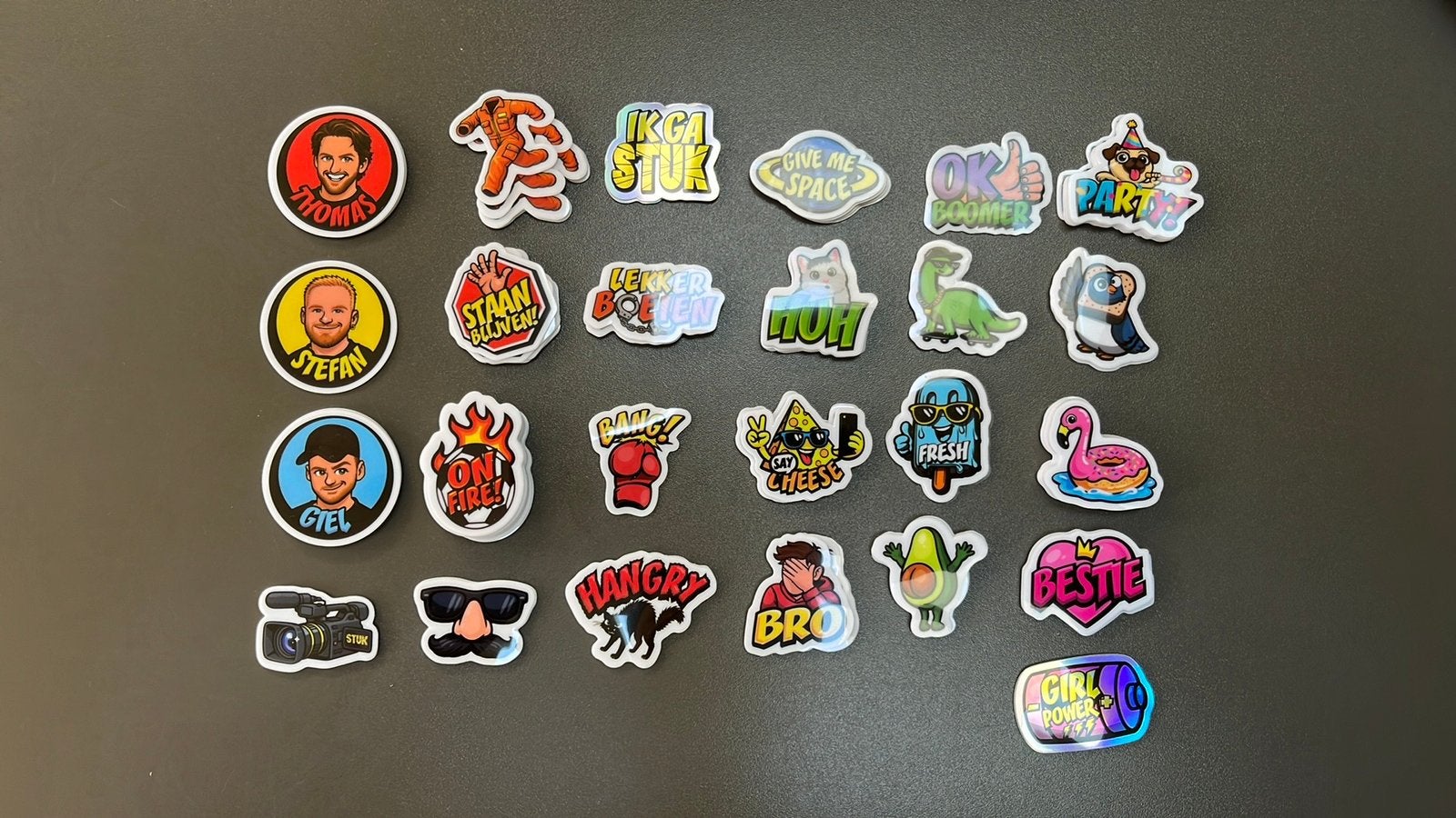 Jumbo stickers stuk tv, Verzamelen, Jumbo, Ophalen of Verzenden