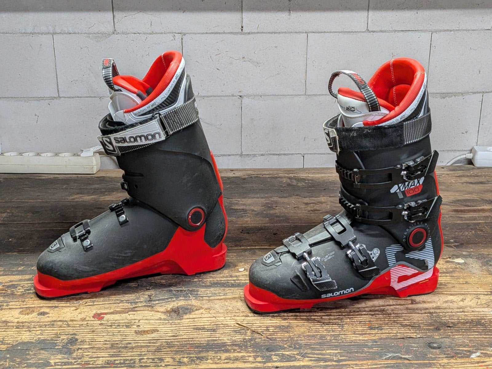 Salomon X-Max 120 skischoenen - Maat 28/28.5 (44/44.5), Gebruikt, Schoenen, Skiën, Salomon