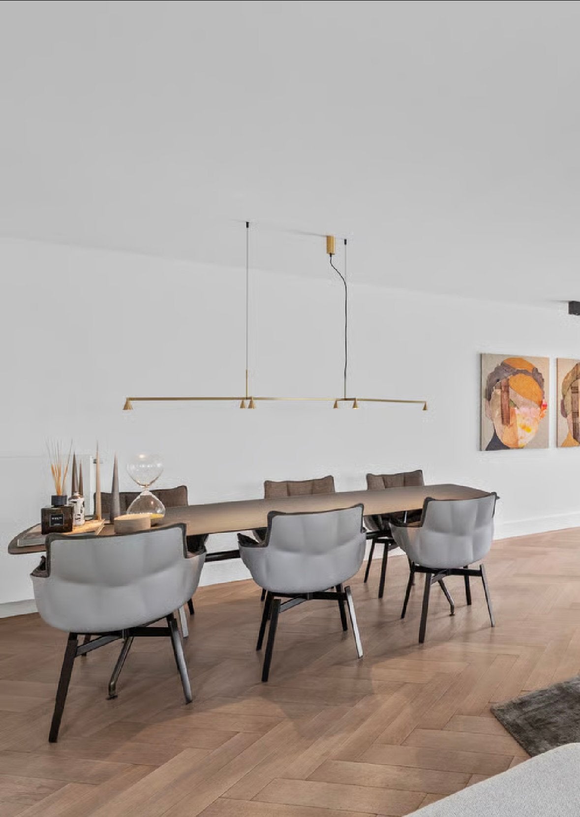 Rimadesio Manta + 6 B&B Italia Husk | Italiaans Design, Ophalen, Zo goed als nieuw